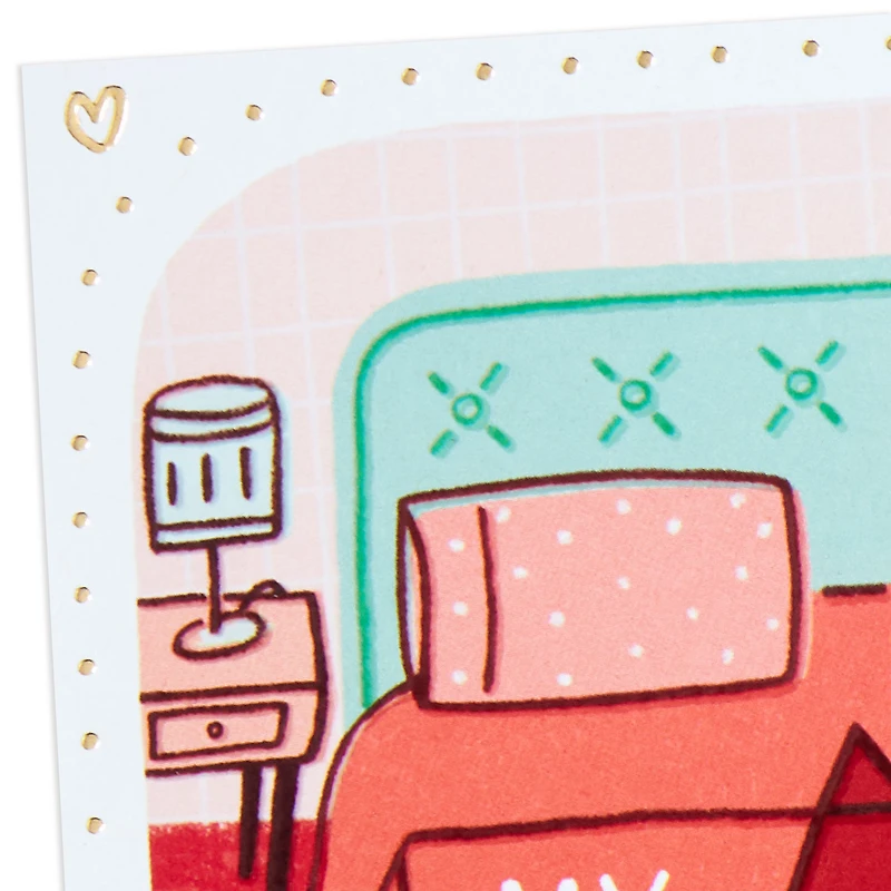 Bed Zones Funny Romantic Valentine's Day Card for only USD 4.49 | Hallmark