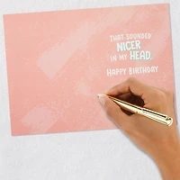 Never Seem to Leave Funny Birthday Card for Sister for only USD 4.49 | Hallmark