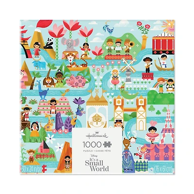 Disney It's a Small World Map 1000-Piece Jigsaw Puzzle for only USD 24.99 | Hallmark