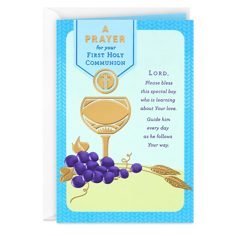Prayer to Bless Special Boy Religious First Communion Card for Him for only USD 5.59 | Hallmark