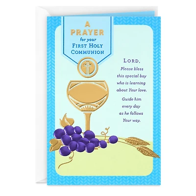 Prayer to Bless Special Boy Religious First Communion Card for Him for only USD 5.59 | Hallmark