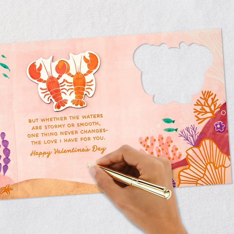 You're the One for Me Lobsters Romantic Valentine's Day Card for only USD 7.99 | Hallmark