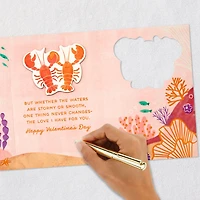 You're the One for Me Lobsters Romantic Valentine's Day Card for only USD 7.99 | Hallmark