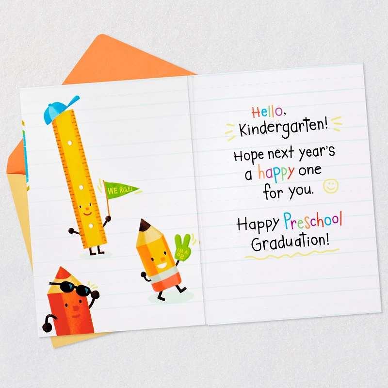 Classroom Characters Preschool Graduation Card for Kid for only USD 2.99 | Hallmark