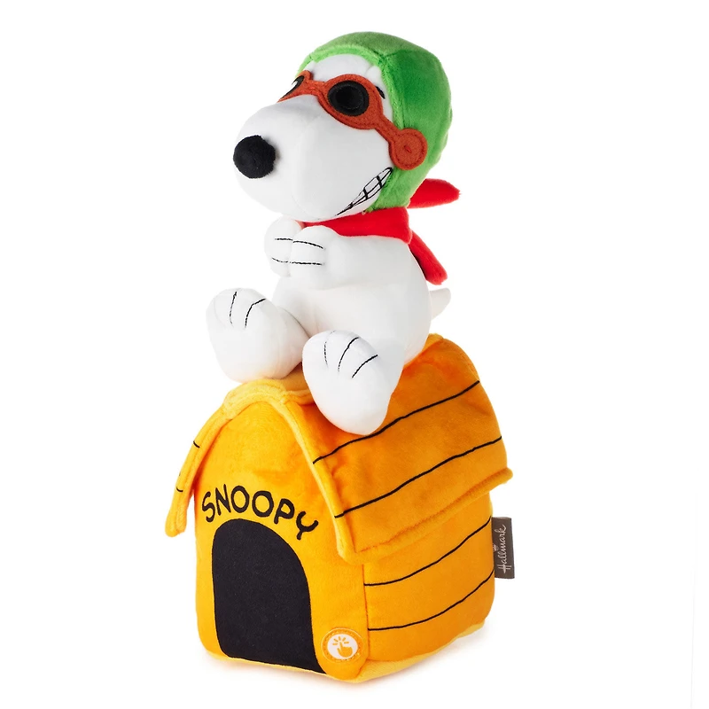 Peanuts® Snoopy Flying Ace Plush With Sound and Motion, 12" for only USD 44.99 | Hallmark