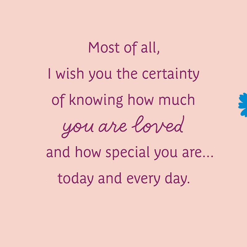 Wishes for You Birthday Card for Granddaughter for only USD 3.99 | Hallmark