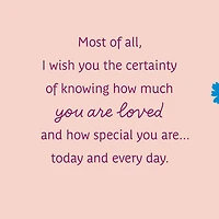 Wishes for You Birthday Card for Granddaughter for only USD 3.99 | Hallmark