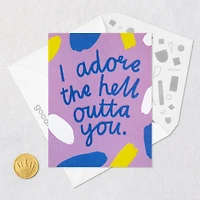 I Adore the Hell Out of You Card for only USD 3.99 | Hallmark