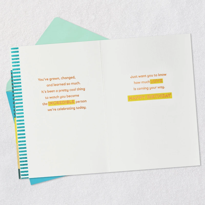 Love the You You've Turned Into Birthday Card for Son for only USD 6.59 | Hallmark