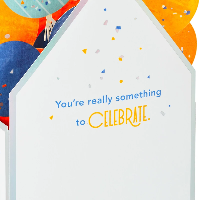 You're Something to Celebrate 3D Pop-Up Birthday Card for only USD 8.99 | Hallmark