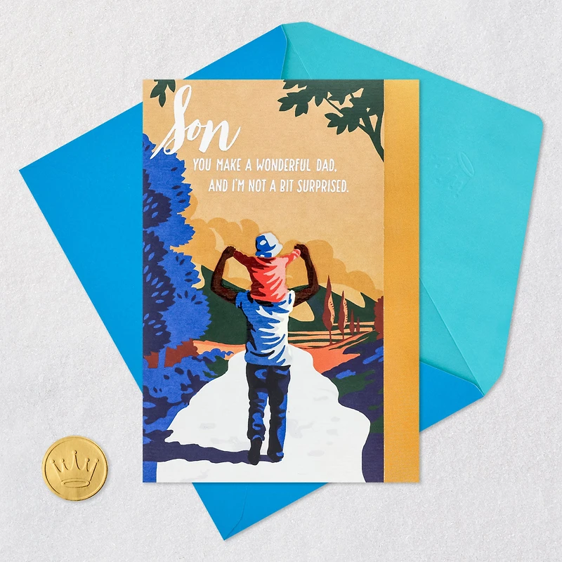 You Make a Wonderful Dad Father's Day Card for Son for only USD 5.99 | Hallmark