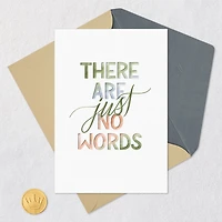 There Are No Words Sympathy Card for only USD 2.99 | Hallmark