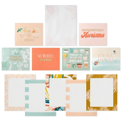 Tropical Garden Memo Cube With Note Pads and Note Cards for only USD 17.99 | Hallmark