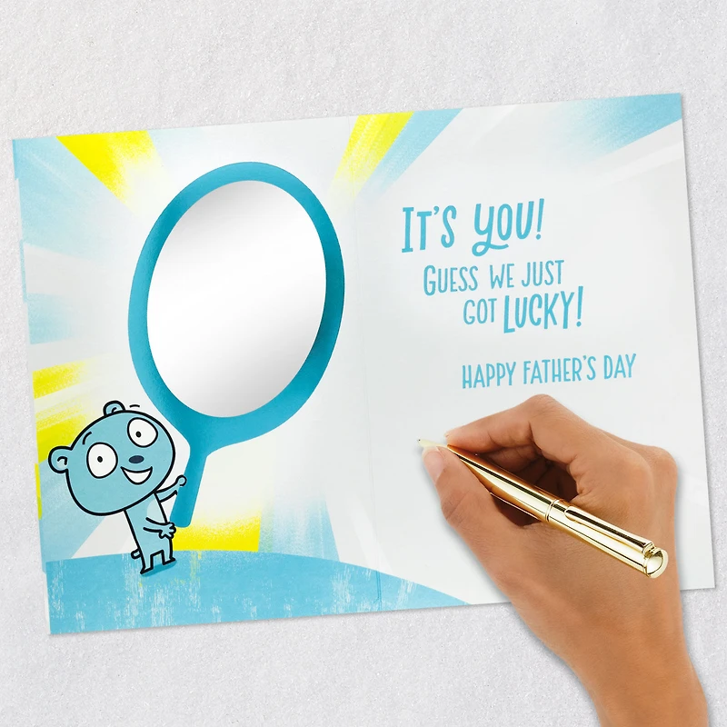 Guess We Just Got Lucky Father's Day Card for Grandpa for only USD 5.99 | Hallmark