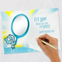 Guess We Just Got Lucky Father's Day Card for Grandpa for only USD 5.99 | Hallmark