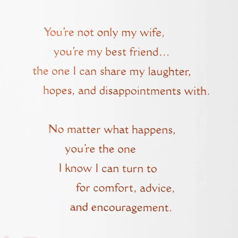 My Love, My Friend Birthday Card for Wife for only USD 4.99 | Hallmark