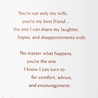 My Love, My Friend Birthday Card for Wife for only USD 4.99 | Hallmark