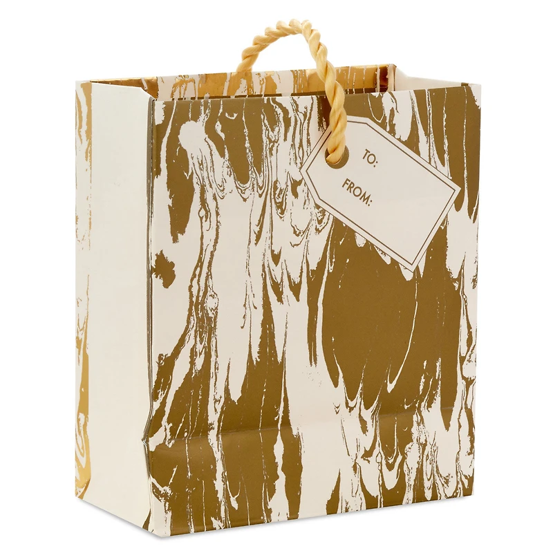 4.6" Gold Moiré Gift Card Holder Mini Bag for only USD 3.49 | Hallmark