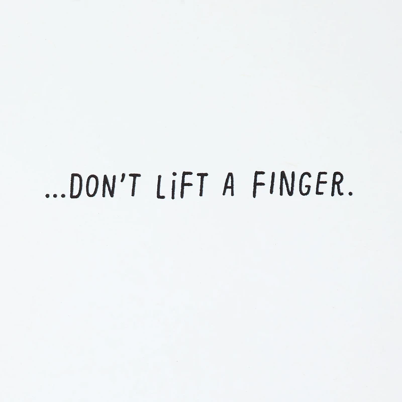 Don't Lift a Finger Dinosaur at Gym Funny Birthday Card for only USD 3.99 | Hallmark