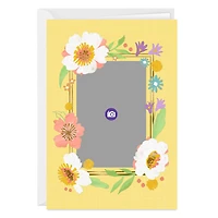Personalized Wildflowers Frame Photo Card for only USD 4.99 | Hallmark