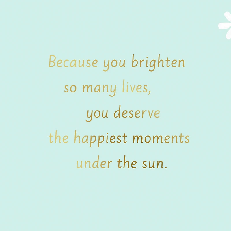 You Brighten So Many Lives Gift Card Greeting Mother's Day Card for only USD 4.99 | Hallmark