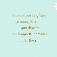 You Brighten So Many Lives Gift Card Greeting Mother's Day Card for only USD 4.99 | Hallmark