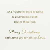 You're the Best Wish Christmas Card for Mom and Dad for only USD 6.99 | Hallmark