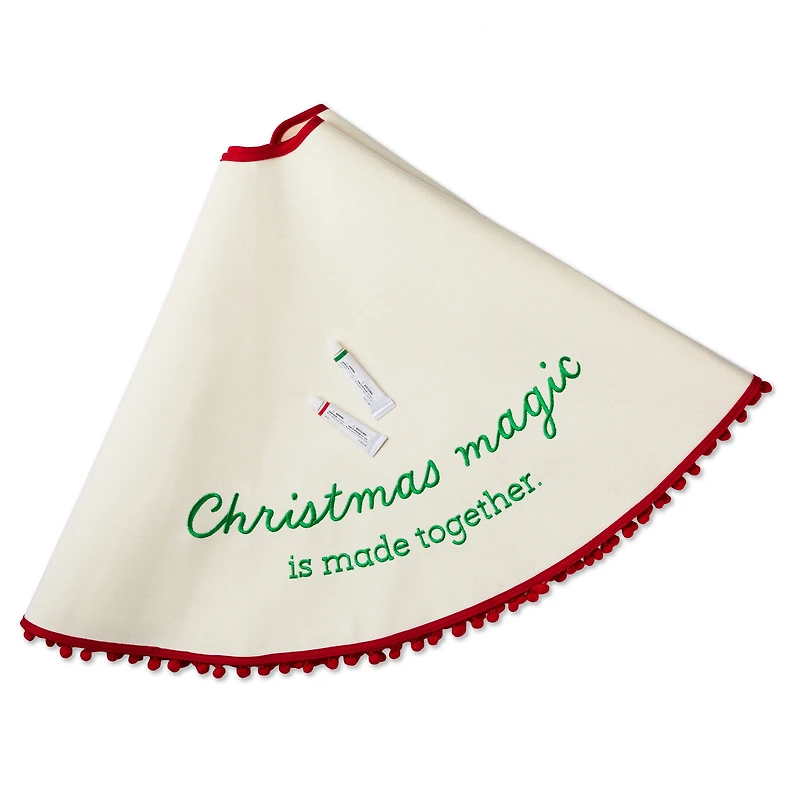 Christmas Magic Tree Skirt Handprint Kit for only USD 58.99 | Hallmark