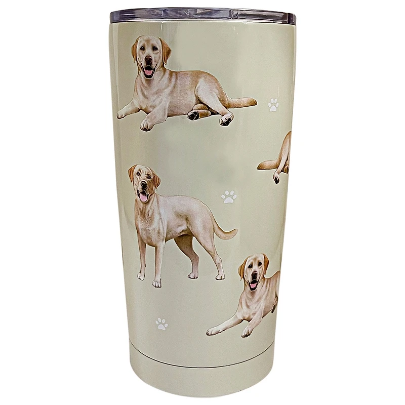 E&S Pets Yellow Labrador Stainless Steel Tumbler, 20 oz. for only USD 24.99 | Hallmark