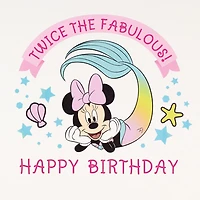 Disney Minnie Mouse You're Twice the Fun 2nd Birthday Card With Sticker for only USD 3.99 | Hallmark
