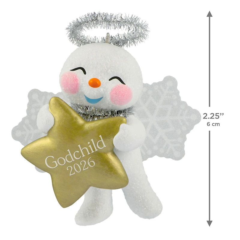 Godchild Snow Angel 2026 Ornament for only USD 22.99 | Hallmark