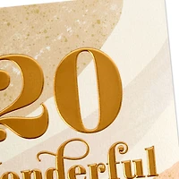 Another Year Happier and Stronger 20th Anniversary Card for only USD 4.59 | Hallmark