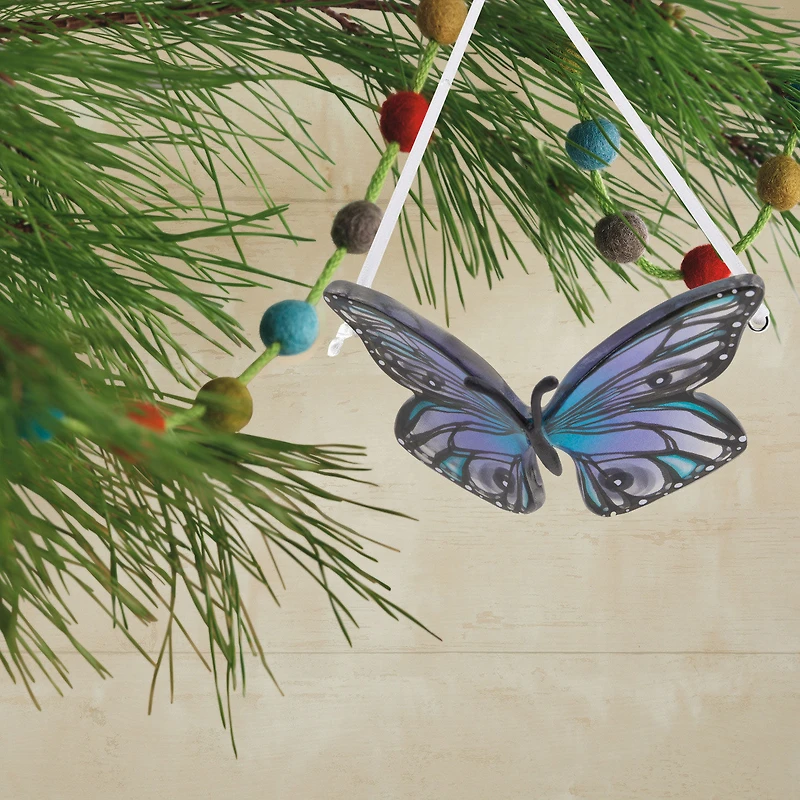 Purple and Blue Butterfly Hallmark Ornament for only USD 14.99 | Hallmark