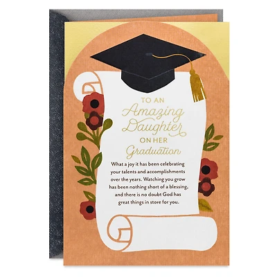 Cheering You On Religious Graduation Card for Daughter for only USD 5.59 | Hallmark