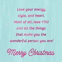 Love All the Things That Make You Wonderful Christmas Card for Great-Granddaughter for only USD 3.99 | Hallmark