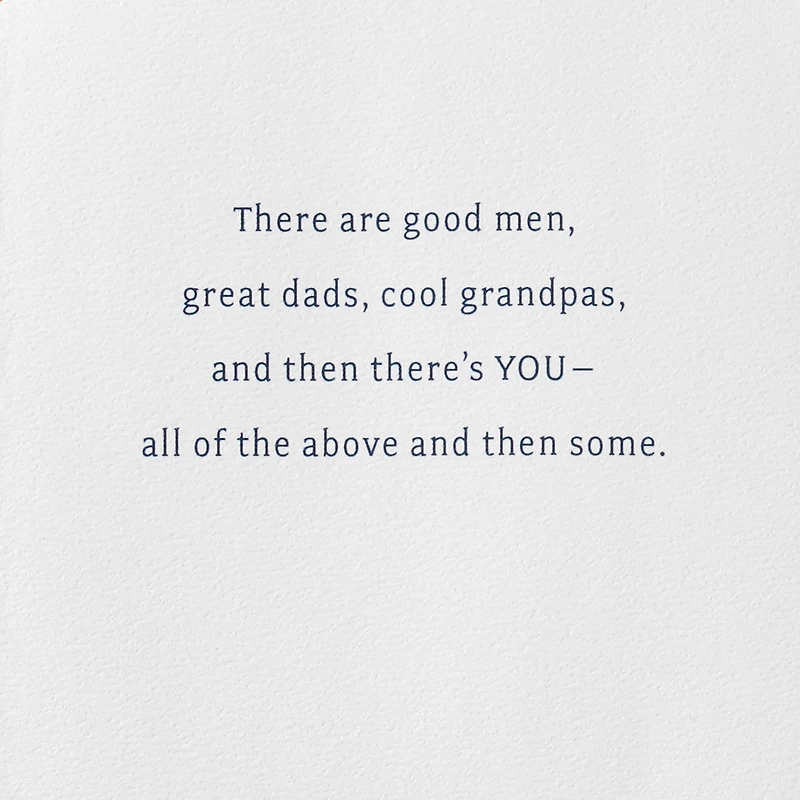 Good Men, Great Dads and Cool Grandpas Birthday Card for only USD 8.99 | Hallmark