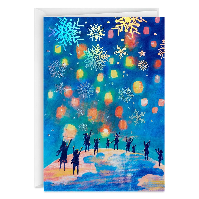 UNICEF Winter Lanterns Boxed Holiday Cards, Pack of 12 for only USD 12.50 | Hallmark