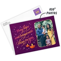 May Hope and Happiness Shine Custom Diwali Card for only USD 4.99 | Hallmark