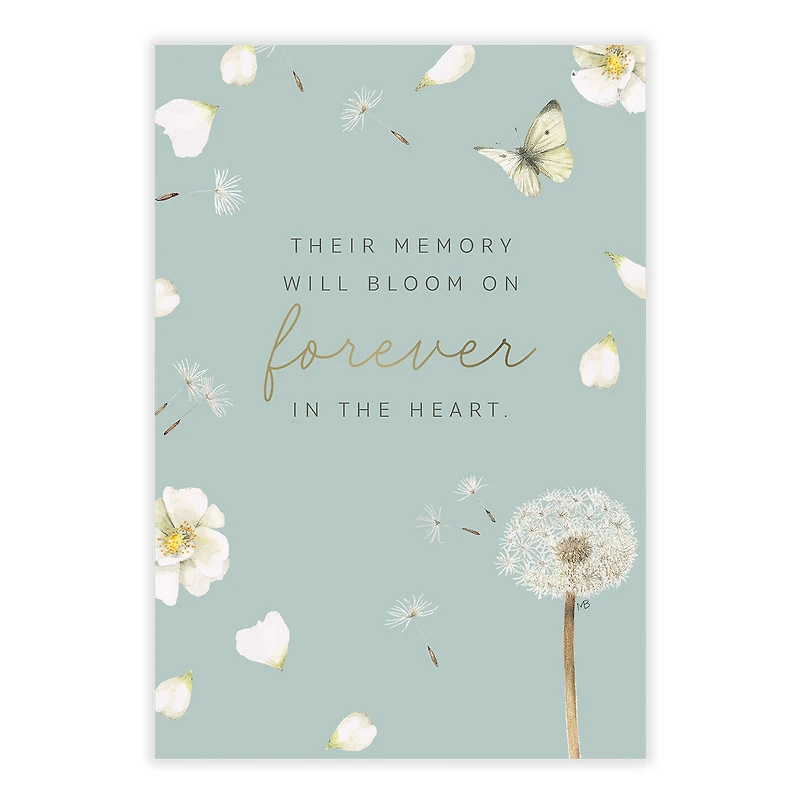 Marjolein Bastin Their Memory Will Bloom Forever Custom Sympathy Card for only USD 4.99 | Hallmark