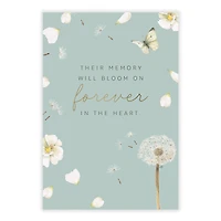 Marjolein Bastin Their Memory Will Bloom Forever Custom Sympathy Card for only USD 4.99 | Hallmark