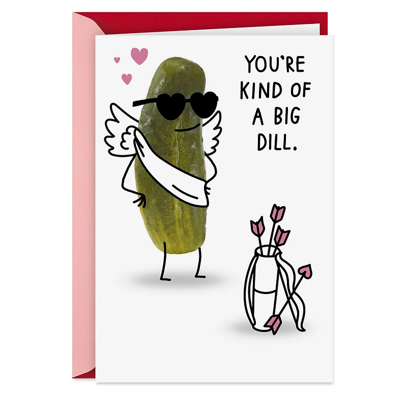 I'd Be in a Pickle Without You Funny Valentine's Day Card for only USD 3.99 | Hallmark