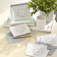 Silver Sparkle Blank Thank You Notes, Pack of 10 for only USD 10.49 | Hallmark