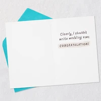 Love, Dreams and Toilet Paper Funny Wedding Card for only USD 4.49 | Hallmark
