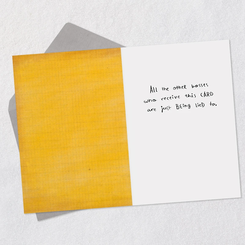 Best Boss Ever Trophy Funny Boss's Day Card for only USD 3.49 | Hallmark