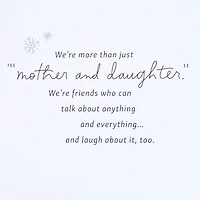I Love That We're Close Christmas Card for Mom From Daughter for only USD 5.99 | Hallmark