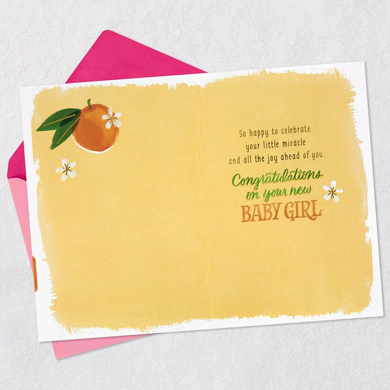 The Sweetest Dream Come True New Baby Girl Card for only USD 4.59 | Hallmark