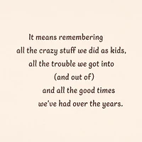 Thanks for Always Being There Card for Sister for only USD 4.99 | Hallmark