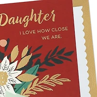I Love How Close We Are Christmas Card for Daughter for only USD 5.99 | Hallmark