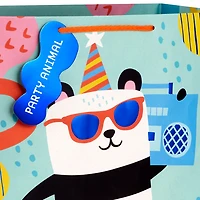 15" Panda Party Animal Extra-Deep Gift Bag for only USD 5.99 | Hallmark
