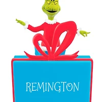 Dr. Seuss's How the Grinch Stole Christmas!™ on Present Personalized Ornament, Custom Text for only USD 30.99 | Hallmark